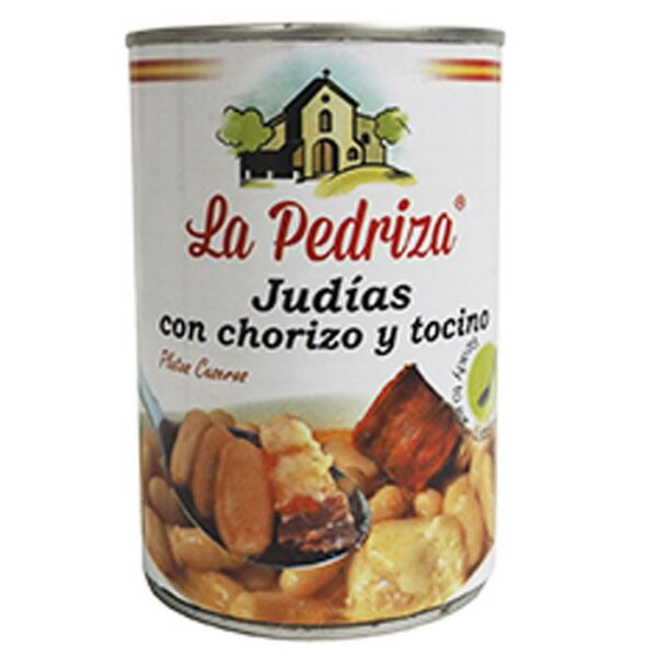 Judías con Chorizo y Tocino